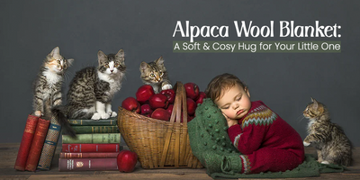 Alpaca Wool Blanket: A Soft & Cosy Hug for Your Little One