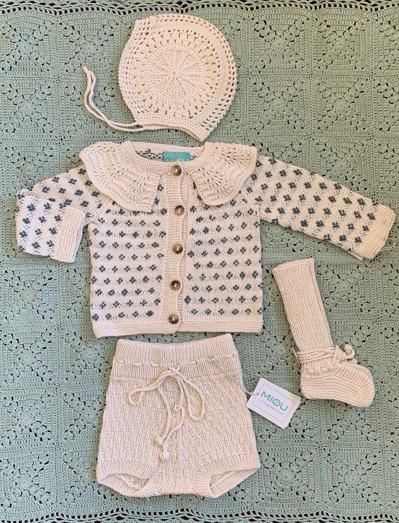 The Organic Cotton Blossom Cardigan Collection