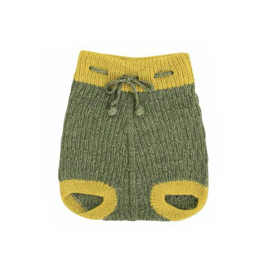 パンツ Leinwande alpaca hand knitted shorts Leinwande alpaca hand knitted shorts